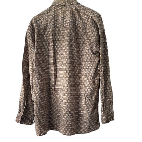 Men's Long Sleeves Shirt, Pierre Cardin, XL, Multi color, Good - Picture 4 of 5